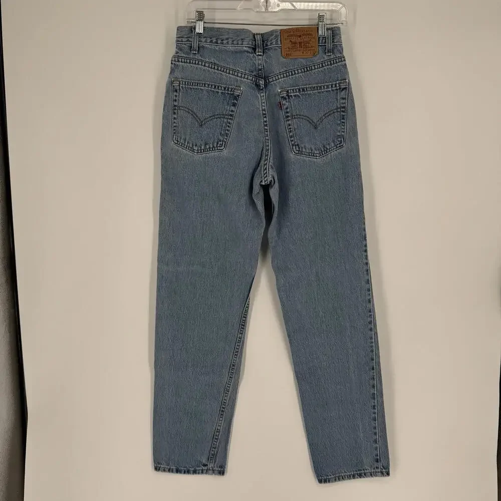 Levi's 550 Relaxed Fit Light Blue Denim Jeans